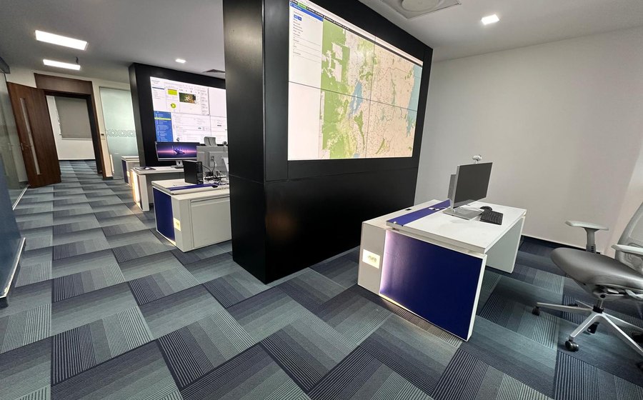 RURA Rwanda utilities management centre with UniSee videowalls